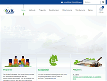Tablet Screenshot of joalis.de
